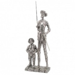 Figure Don Quichote Figures | Plusieurs argent - 43x9x18 cm