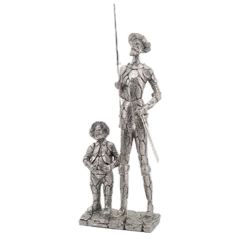 Figure Don Quichote Figures | Plusieurs argent - 43x9x18 cm