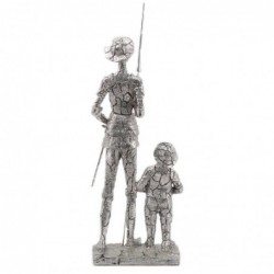 Figure Don Quichote Figures | Plusieurs argent - 43x9x18 cm