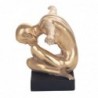 Figure Naked Man Figures | Bronze doré - 20x15x46 cm