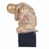 Figure Naked Man Figures | Bronze d'or - 31x14x24 cm