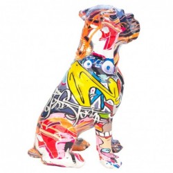 Figure Dog Figures | Animaux multicolores - 20x9x12 cm