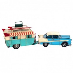 Signes Grimalt by Sigris - Car Car With Caravan Gift | Véhicules bleus - 15x16x40 cm