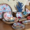 Origine de décoration de maison - Plat de corail de cuisine | Boîtes et plateaux bleus - 2x22x22 cm