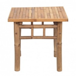 Décor de maison d'origine - Table Burion | Meubles auxiliaires bruns - 46x46x46 cm