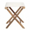 Home Decor à domicile - tabouret de meubles | Meubles auxiliaires blancs - 44x36x40 cm