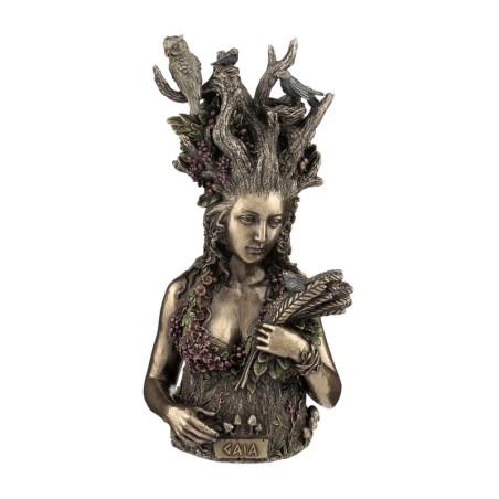 Figurine de déesse en résine Gaia écru 25 * 12 * 12cm
