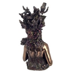 Figurine de déesse en résine Gaia écru 25 * 12 * 12cm