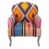 Home Decor Home - Sillon Furniture | Meubles auxiliaires multicolores - 100x68x75 cm