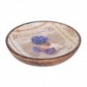 Origine de décoration intérieure - cuisine lavande rond | Boîtes et plateaux lilas - 2x16x16 cm