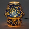 Origin Home Decor - Meubles de la lampe marocaine | Lampes bleues - 22x18x18 cm