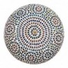 Décor d'origine - Meubles de lampe murale en mosaïque | Lampes bleues - 12x26x26 cm