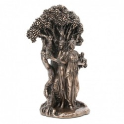 Décor de maison d'origine - Figure de déesse grecque Figures Figures | Bronze doré - 18x8x11 cm