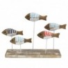 Décor d'origine - Figures de poisson Adorno Sesa | Marin bleu - 27x7x40 cm