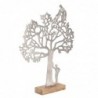 Origine de décoration intérieure - Tree Tree Adorno Figures | Plusieurs argent - 44x6x33 cm