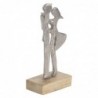 Origine de décoration intérieure - Figure Couple Figures | Plusieurs argent - 21x6x10 cm