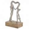 Origine de décoration intérieure - Figure Couple Cur Figures | Plusieurs argent - 17x6x10 cm