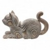 Origine de décoration intérieure - Figure Cat Figures | Animaux bruns - 11x7x19 cm