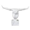 Figure d'homme nu blanc en résine 33 * 15 * 49cm Figure de personne