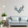 Origin Decor Home - Wall Adorno Fish Wall Adorno | Jardin bleu - 75x6x90 cm