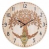 Origine de décoration intérieure - Life Tree Watch Mur | Montres brunes - 58x4x58 cm