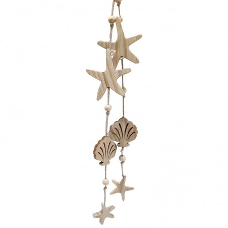 Décor de maison d'origine - Stars Decoracion | Pendants bruns - 55x7x10 cm