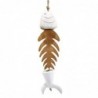 Décor d'origine - Décoration des poissons pendentifs | Pendants bruns - 42x6x9 cm