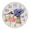 Origine de décoration intérieure - Mur mural lancer | Montres lilas - 34x4x34 cm