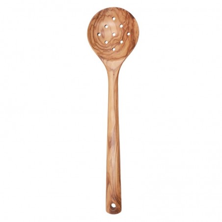 ORIGEN Home Decor Cucharon Escurador Ustensiles | Cuillère brune - 2x33x9cm