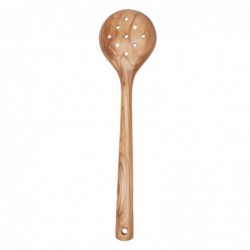 ORIGEN Home Decor Cucharon Escurador Ustensiles | Cuillère brune - 2x33x9cm