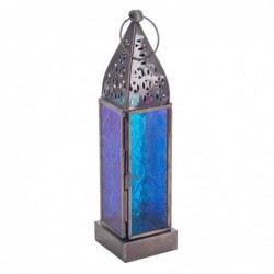 Décor à domicile - Decoration Farol | Vases et supports bleus - 23x6x6 cm