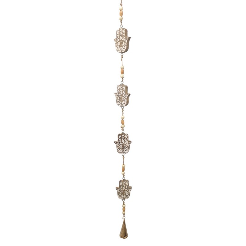 Décoration d'origine - Décoration de Fatima pendentif à la main | Pendants bruns - 90x3x6 cm