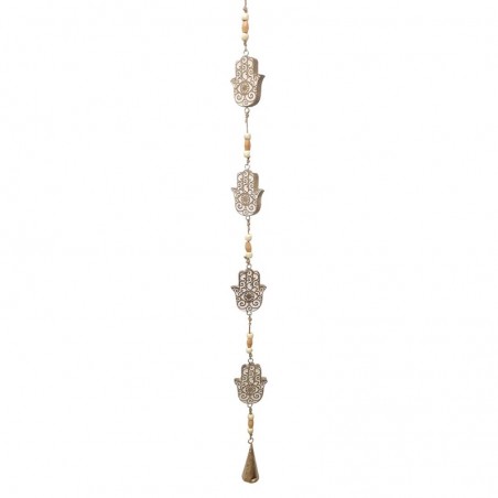 Décoration d'origine - Décoration de Fatima pendentif à la main | Pendants bruns - 90x3x6 cm