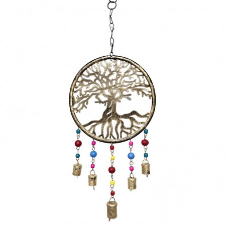 Décor d'origine - Tree Vida Decoration Pendant | SIG Metal Pepistes - 60x2x25 cm