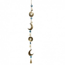 Décor d'origine - Sol -Luna Decoration Pendant | Gold Metal est suspendu - 95x2x8 cm