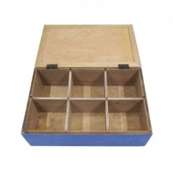 Origin Home Decor - Te Teach Organizer Kitchen | Blue TE - 8x16x24 cm