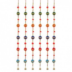 Origine de décoration intérieure - Balls Pack 6 unités Décoration | Pendants multicolores - 90x4x4 cm