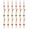 Origin Home Decor - Star -Luna Pendant Pack 6 unités Décoration | Pendants multicolores - 90x6x3 cm