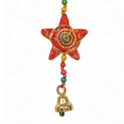 Origin Home Decor - Star -Luna Pendant Pack 6 unités Décoration | Pendants multicolores - 90x6x3 cm