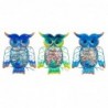 Origine de décoration intérieure - Owl Owl Pack 3 unités Adorno mur | Jardin bleu - 20x0x15 cm