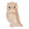 ORIGEN Home Decor Buhos Buhos Figure | Figure de hibou beige - 15x10x8cm