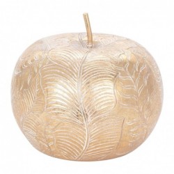 ORIGEN Home Decor Apple Figure plusieurs | Figure de pomme beige - 12x17x17cm