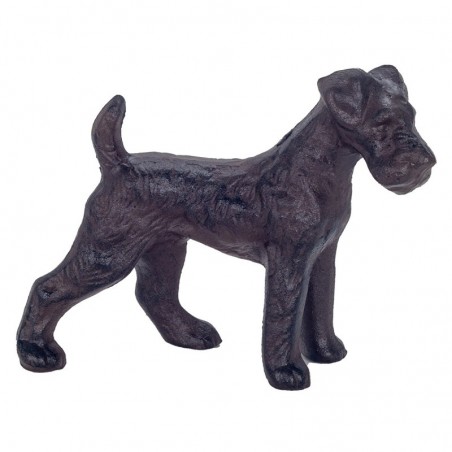 ORIGEN Home Decor Perrro Animal Figure | Figure de chien noir - 16x20x7cm