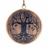 ORIGEN Home Decor Steeing Tree vida 4 U Coasts | Pendant multicolore - 8x8x1cm