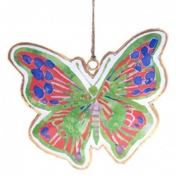 ORIGEN Home Decor Mariposa 4 U Pendants suspendus | Pendant multicolore - 11x13x1cm