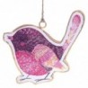 ORIGEN Home Decor Pajaro 4 u suspension des pendentifs | Pendant multicolore - 9x10x1cm