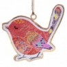 ORIGEN Home Decor Pajaro 4 u suspension des pendentifs | Pendant multicolore - 9x10x1cm