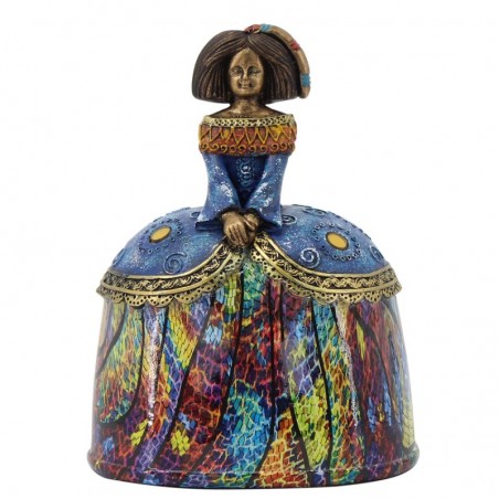 ORIGEN Home Decor Menina divers figures | Personne multicolore Figure - 17x13x10cm