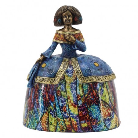 ORIGEN Home Decor Menina divers figures | Personne multicolore Figure - 20x18x13cm