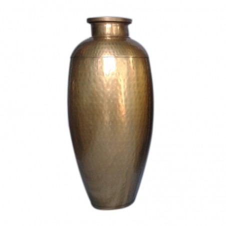 ORIGEN Home Decor Jarrón Jarrones et Portavelas | Vase doré - 76x31x31cm